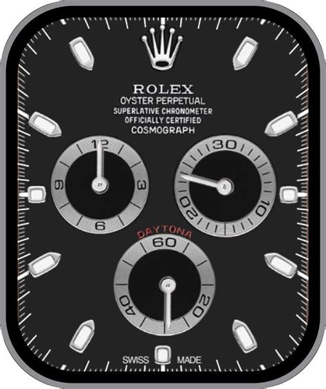 rolex daytona apple watch face|rolex watch faces.